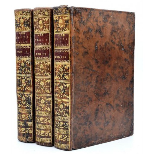 [Sabatier de Castres] LES TROIS SIECLES DE NOTRE LITTERATURE... 3 vol. 1772