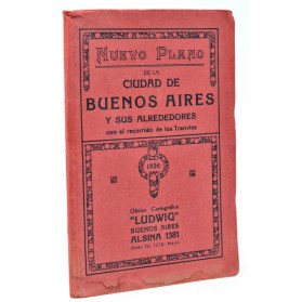Plan de Buenos Ayres - NUEVO PLANO de la CIUDAD DE BUENOS AIRES. 1926, Argentine