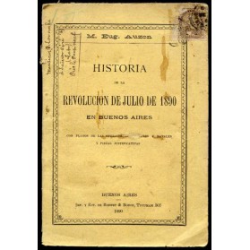 Argentine-E. Auzon : REVOLUCION DE JULIO DE 1890 en BUENOS AIRES. Argentina