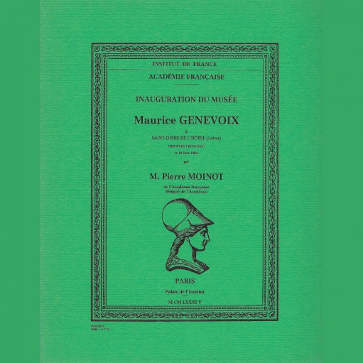 Inauguration du musée Maurice Genevoix